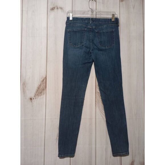 Bullhead Jeans Ladies 26 Mid Rise Skinny Dark Wash‎ - Picture 2 of 8